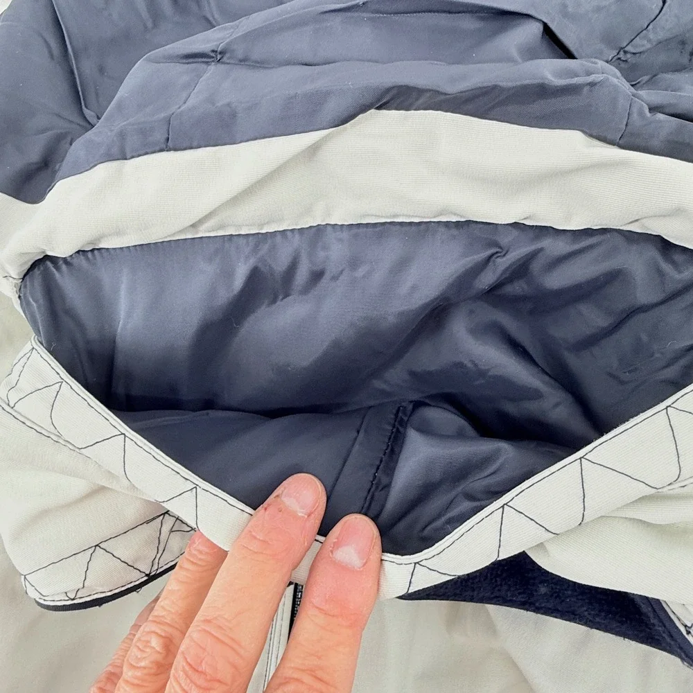 Crew Clothing Co GBR07 Jacket Mens Size M‎ White Full Zip Outerwear